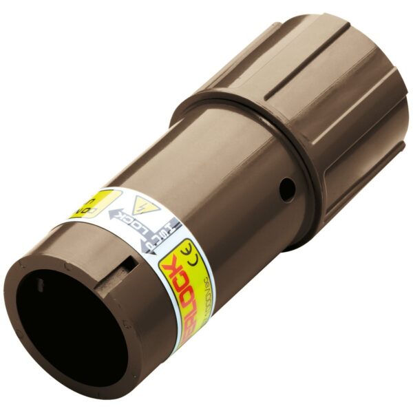 Powerlock 400A kabeldeel female L1 bruin