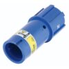 Powerlock 400A kabeldeel female N blauw