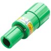 Powerlock 400A kabeldeel male PE groen