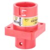 Powerlock female PE + rood