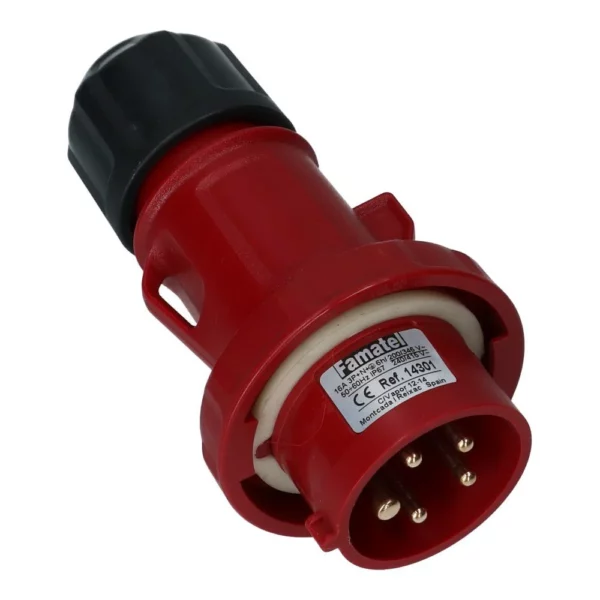 CEE 5 polig 16A IP67 Male