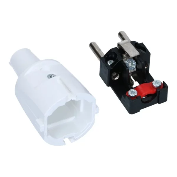 Stekker PVC wit